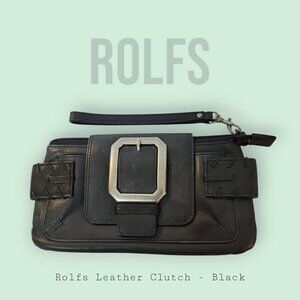Rolfs Leather Wristlet - Classic Elegance